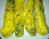 Foto langkah ke 3 dari resep Sostel (sosis telor) resep sederhana.