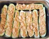 Tofuval töltött cukkini recept fázis 4 fotója
