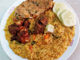 শীতকালে গরম গরম সবজি খিচুড়ি।