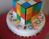 Foto del paso 12 de la receta: Tarta cubo de Rubik
