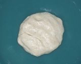 A picture of step 2 of Cinnamon rolls.