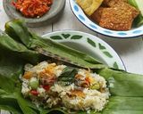 Foto langkah ke 8 dari resep Nasi liwet bakar.