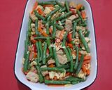 Foto langkah ke 5 dari resep Tumis Kacang Panjang & Wortel Crunchy Jesslyn Orlane.