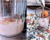 Banana, oats and almond milk smoothie recipe step 3 photo