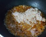 A picture of step 2 of Grapefruit /Pomelo Sweet and Sour Chutney.