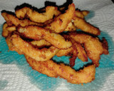 Foto del paso 7 de la receta: Sopa de piñones con rabas de pollo