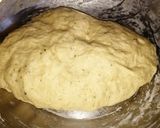 A picture of step 3 of Garlic and herbs knotted rolls.
