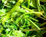 A picture of step 4 of Green Rava Appe.