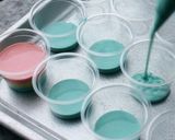 Foto langkah ke 6 dari resep Rainbow Cake Kukus Mini Cup.