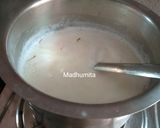 A picture of step 4 of Sabudana Kheer.