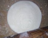 A picture of step 4 of Bakery style bakarkhani.