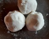 A picture of step 3 of Colourful modak Happiness overloaded.