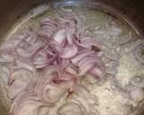 A picture of step 2 of Masoor Pulao.