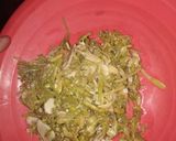 Foto langkah ke 4 dari resep Tumis Bunga Pepaya (Rahasia supaya tidak pahit).