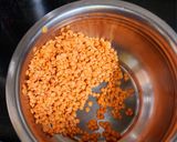 A picture of step 1 of Masoor Dal Easy (Bengali Style).