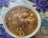 Foto del paso 2 de la receta: Sopa y ensalada de carne