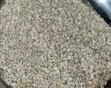 A picture of step 1 of Oats dry fruit panjeeri.