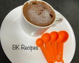 A picture of step 4 of Milo Mug Cake @ 2mins.