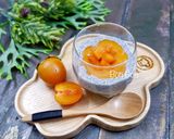 Hình bước làm 5 của món Yogurt Quả Hồng Hạt Chia
