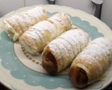 Foto del paso 5 de la receta: Cañoncitos de Dulce de leche y crema 3 ingredientes