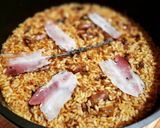 Foto del paso 6 de la receta: Arroz de salchichas y ceps con panceta ibérica curada