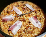 Foto del paso 6 de la receta: Arroz de salchichas y ceps con panceta ibérica curada