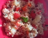 Foto del paso 2 de la receta: Ensalada de quinoa con papá, tomate y zanahoria🥕🥔🍅