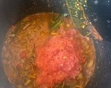 A picture of step 9 of Dezadoo’s tasty lamb curry.