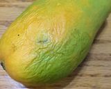 A picture of step 3 of Condense rice mango.