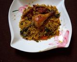 A picture of step 5 of Dambun zogale.
