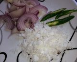 A picture of step 2 of Mukunuwenna sambol. (Sessile joyweed).
