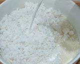 Foto langkah ke 3 dari resep Wingko Babat Tanpa Cetakan.