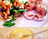 Foto del paso 5 de la receta: Salmón a la plancha con wok de verduras y alioli