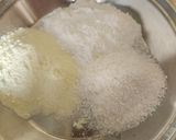 A picture of step 1 of Tricolor Milk Coconut Mithai - Tirangi Doodh Nariyal Mithai.