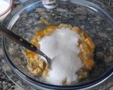 Foto del paso 1 de la receta: Muffins de banana rellenos de dulce de leche