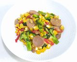 Foto langkah ke 6 dari resep Tumis Jagung Brokoli Bakso.