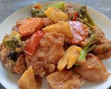 Foto langkah ke 6 dari resep Ayam Nanas Asam Manis.