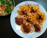 A picture of step 3 of Potazos Chaat.