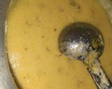 A picture of step 5 of Yellow Suji Halwa.