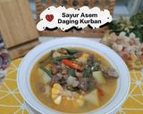Foto langkah ke 3 dari resep Sayur Asem Daging Kurban.