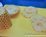 A picture of step 4 of Finger Food - Pineapple Cannoli with White Chocolate Pastry Cream and Bronte Pistachios.