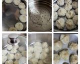 A picture of step 4 of Paneer momos.