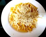 A picture of step 3 of My Parmesan melted Cheese over French fries 😘.