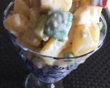 A picture of step 6 of Russian salad.