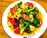 黑柿西蘭花炒雞蛋（創意料理）的食譜步驟2照片