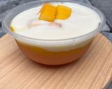 Foto langkah ke 5 dari resep Puding Mangga Vla Keju.