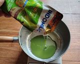 Foto langkah ke 5 dari resep Matcha Cheese Pudding.
