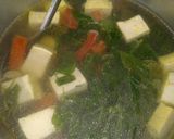 Foto langkah ke 1 dari resep Sayur Bening Bayam Tahu.