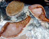 A picture of step 1 of My Sausage Smoked Bacon & Cheese Barm. 💛.