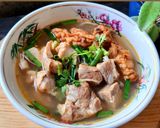 Hình bước làm 2 của món Mì Chũ cá thập cẩm
